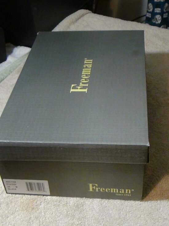 Freeman Hector Chukka Mens Ankle Boots MINT Casual Office F121054 Size 10 Black main image 4